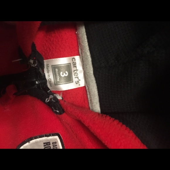 Carters Zip up Hoodie - Picture 3 of 4